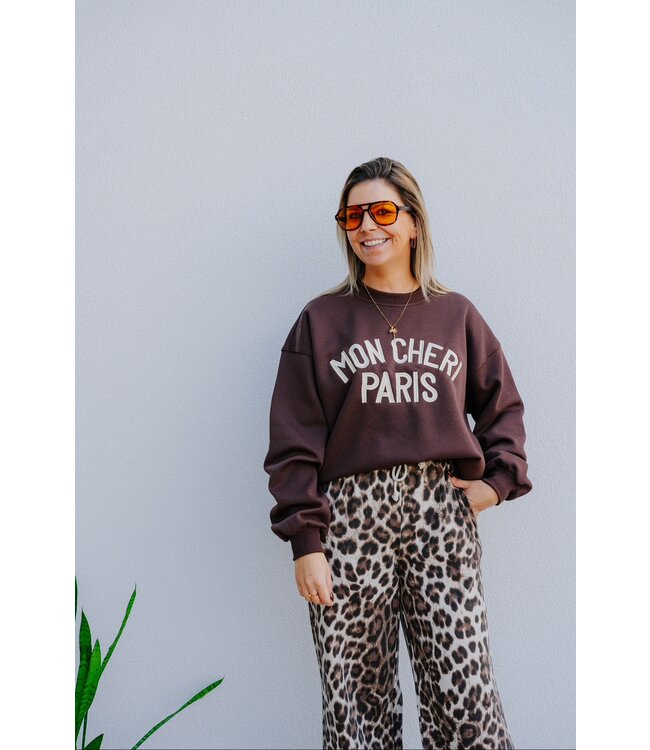 Mon cheri sweater brown