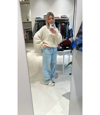 Balloon jeans light blue