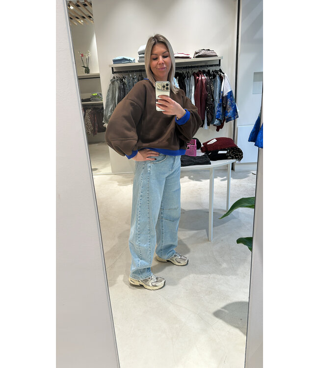 Balloon jeans light blue