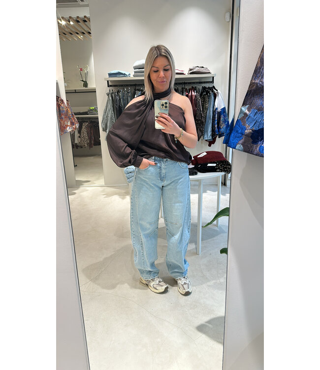 Balloon jeans light blue