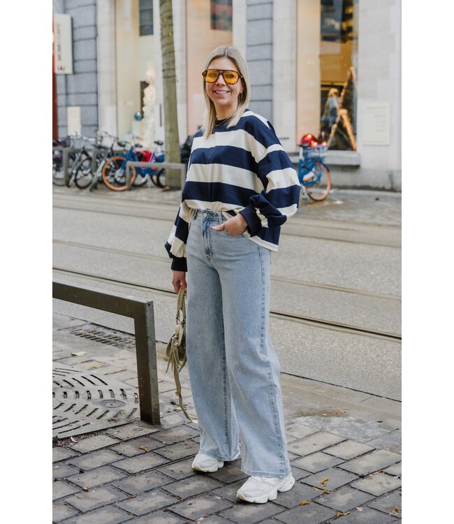 Wide jeans light blue