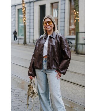 Magali's favorite jacket brown