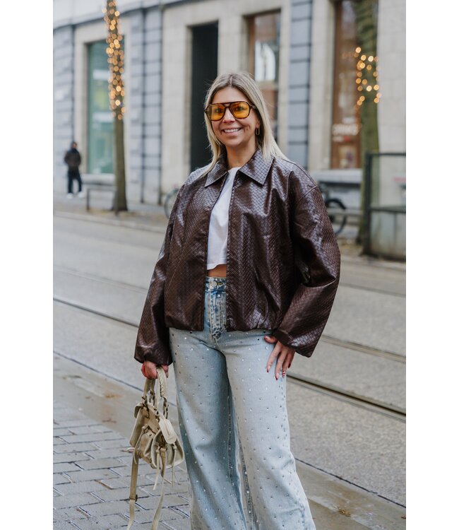 Magali's favorite jacket brown