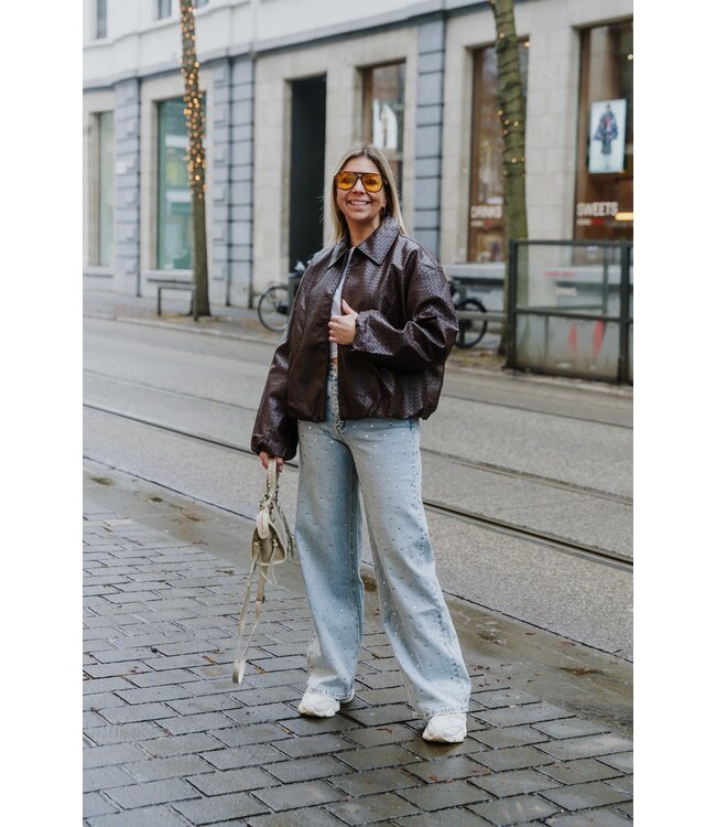 Magali's favorite jacket brown