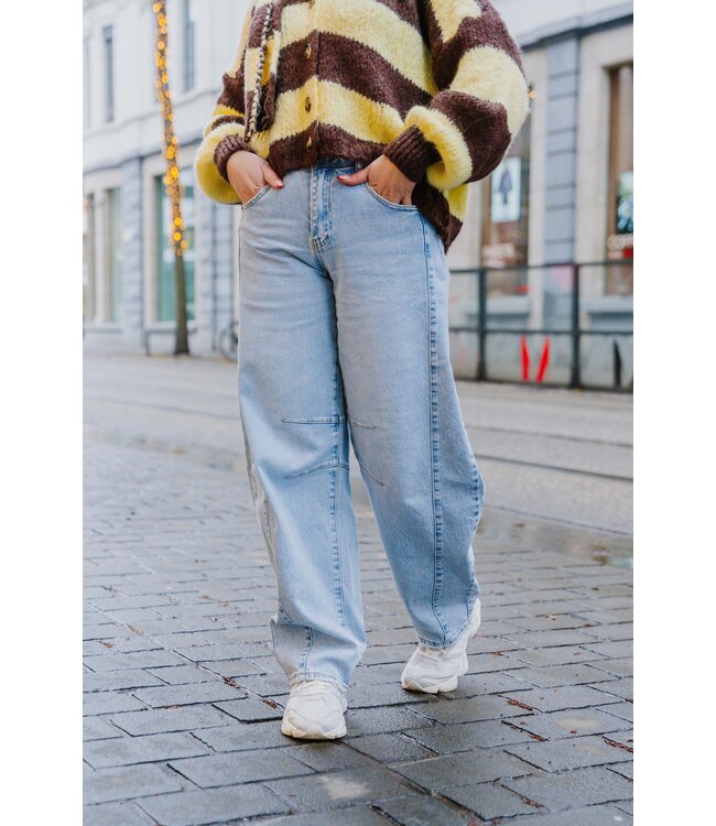 Balloon jeans light blue