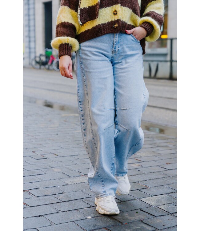 Balloon jeans light blue