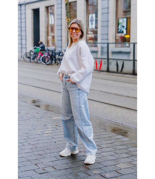 Balloon jeans light blue