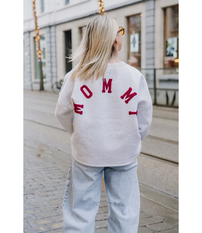 Sweater mommy bordeaux
