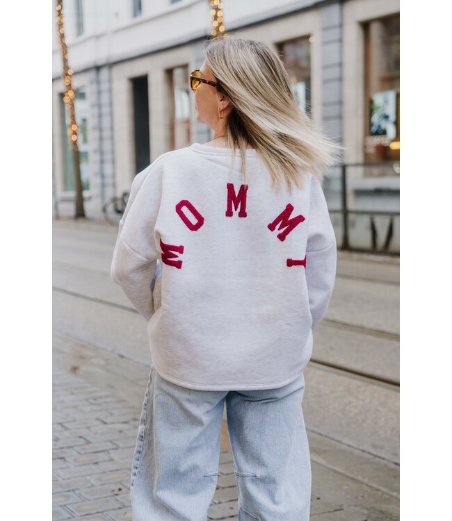 Sweater mommy bordeaux