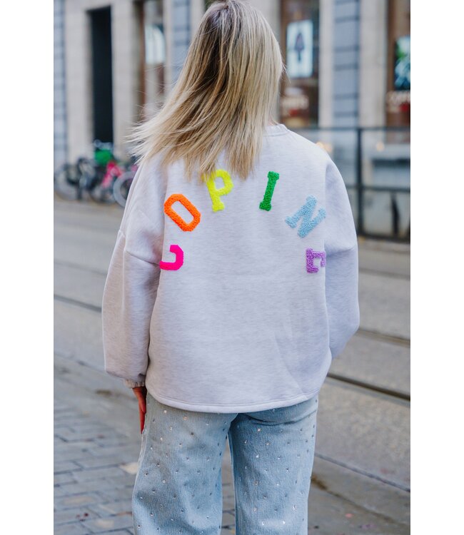 Sweater copine rainbow