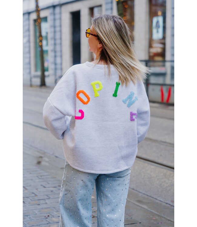 Sweater copine rainbow