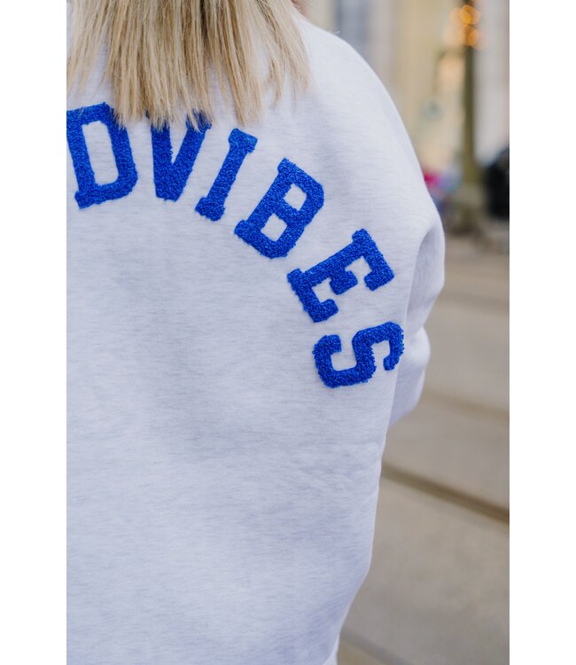 Sweater goodvibes blue