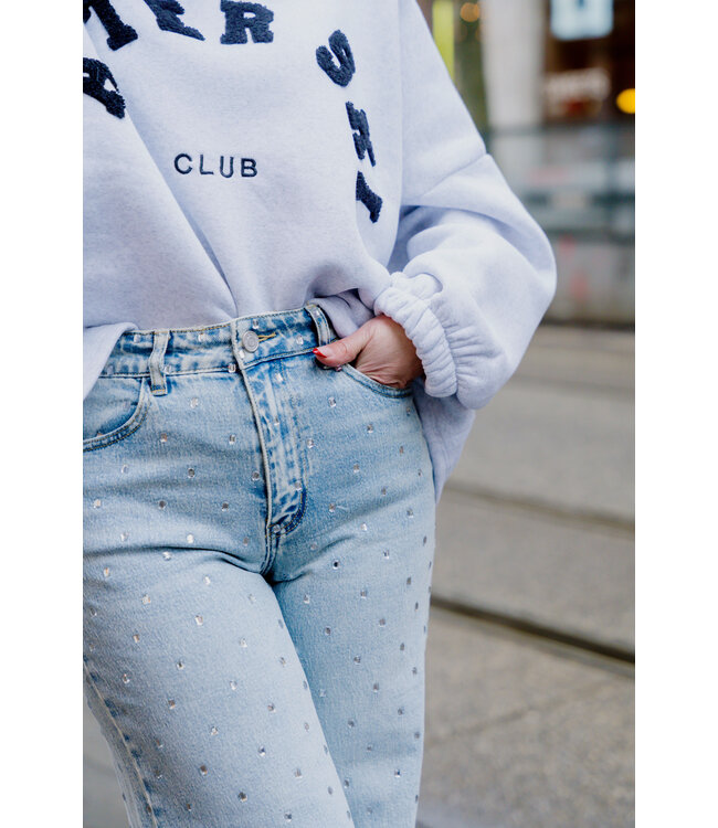 After ski club sweater