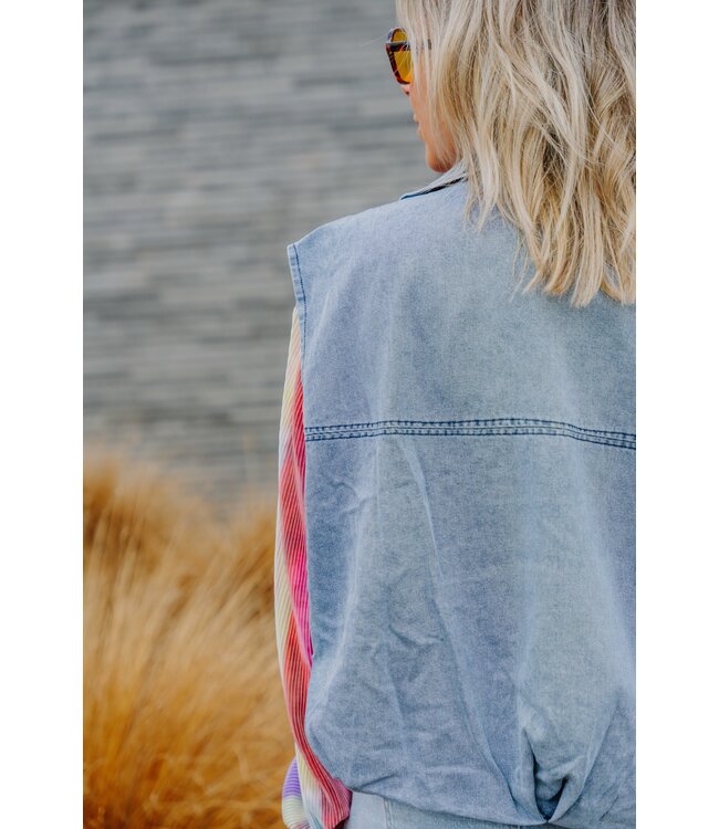 Cami cardigan jeans