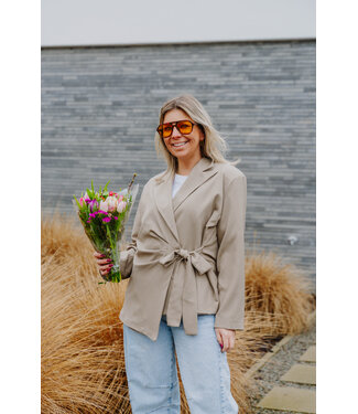 Special blazer taupe