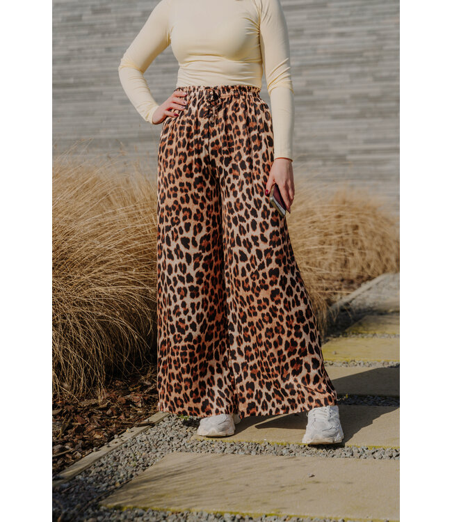 Satin leo pants