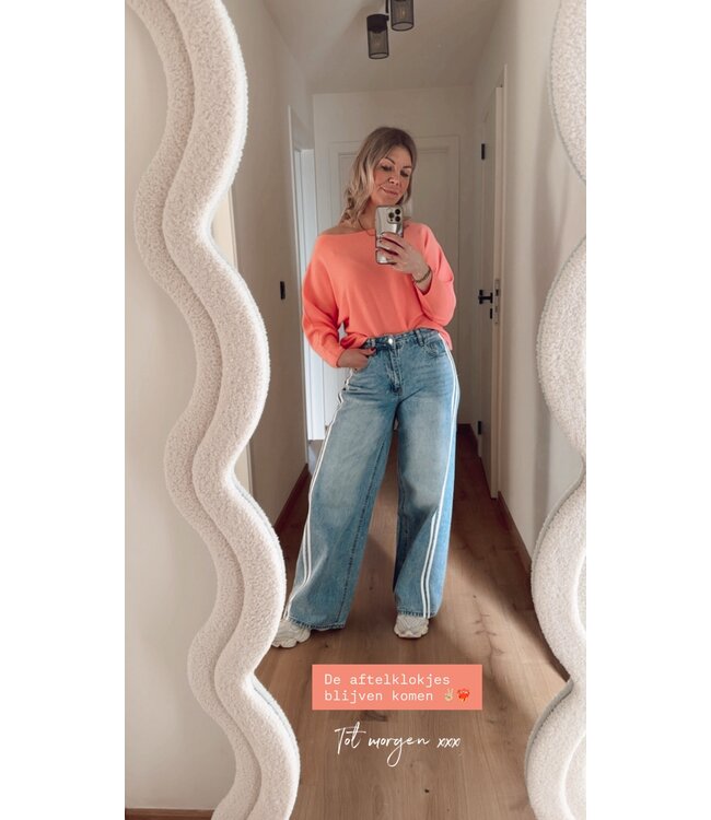 Off shoulder sweater corale