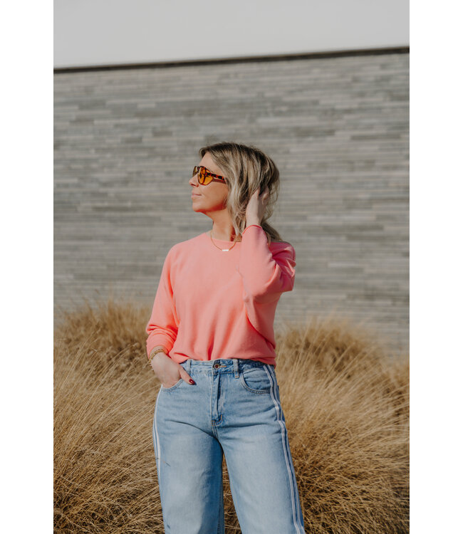 Off shoulder sweater corale