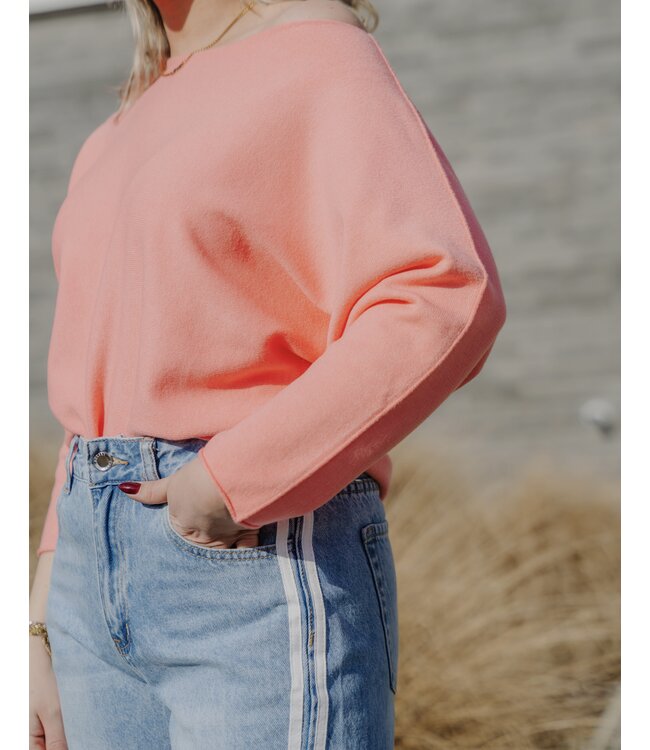 Off shoulder sweater corale