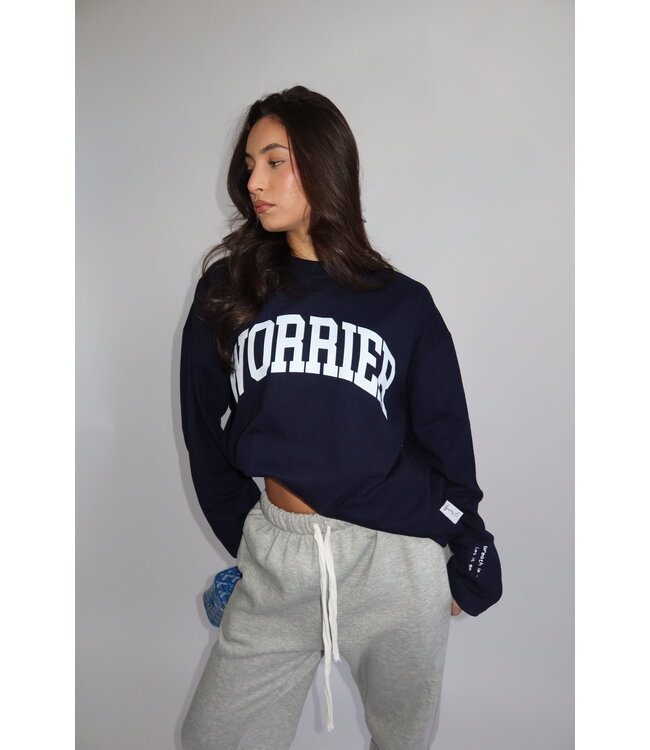 T-shirt worrier navy
