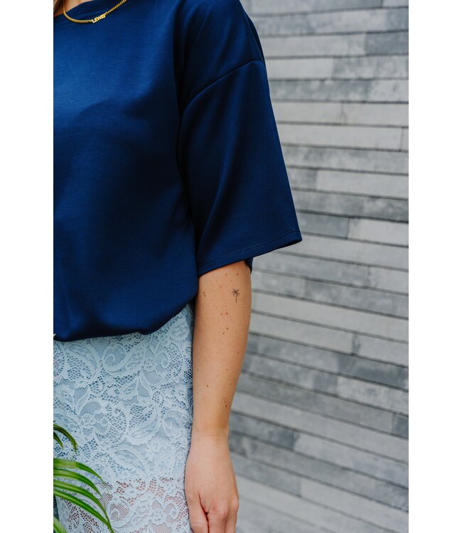 Cute t-shirt navy