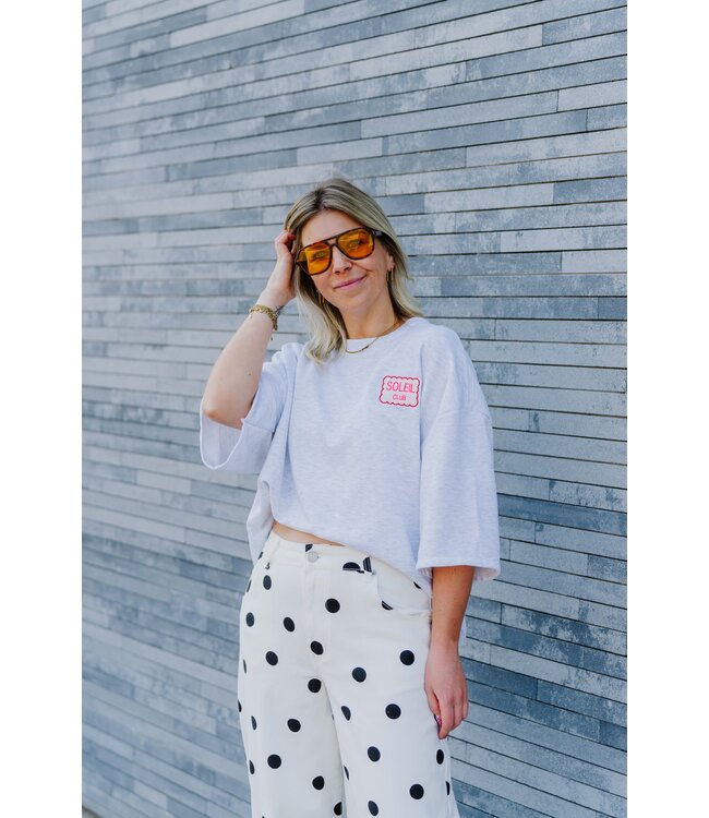 Dots balloon jeans