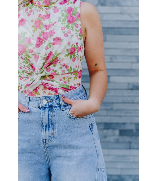 Baggy jeans mid blue