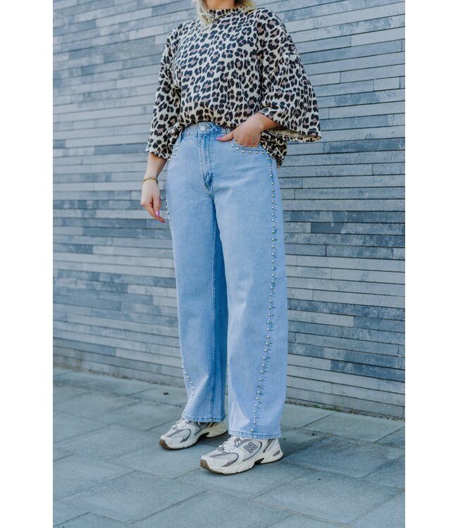 Balloon jeans studs