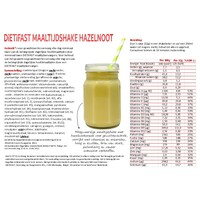 dietifast maaltijdshake chocolade hazelnoot