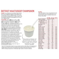 maaltijdsoep champignon dietifast maaltijdsoep champignon