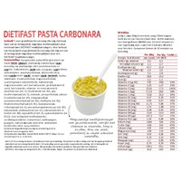 maaltijdvervanger pasta carbonara dietifast maaltijdvervanger pasta carbonara