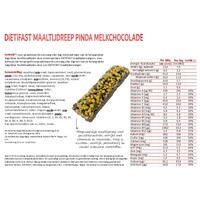 dietifast maaltijdreep pinda melkchocolade
