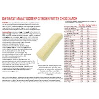 dietifast maaltijdreep citroen witte chocolade