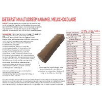 dietifast maaltijdreep karamel melkchocolade