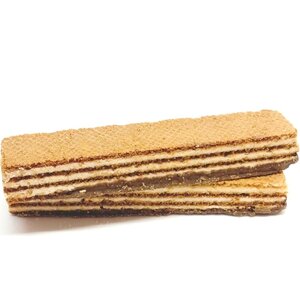 Dieetwafel karamel met melkchocolade (laag glycemisch)