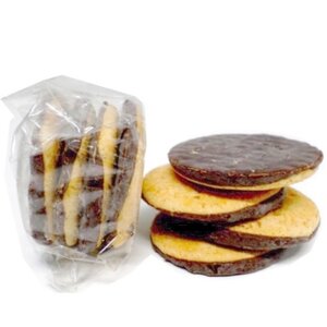 Dieetkoekjes melkchocolade coating