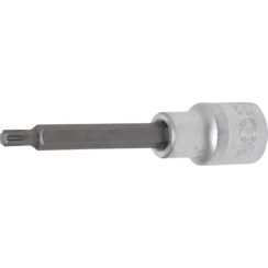 Bit Socket  length 100 mm  12.5 mm (1/2") Drive  Spline (for RIBE)  M6