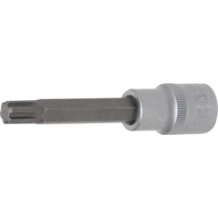 Dopsleutelbit  lengte 100 mm  12,5 mm (1/2")  wigprofiel (voor RIBE) M10