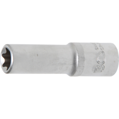 Dopsleutel E-profiel, diep  12,5 mm (1/2")  E16