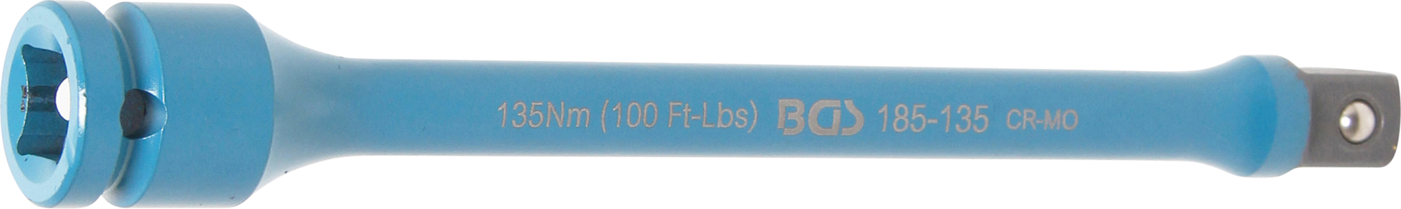 BGS 185-135 - Rallonge de torsion, 12,5 mm (1/2)