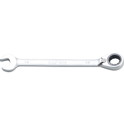 Ratchet Combination Wrench  reversible  14 mm