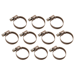 Hose Clamps  Stainless  30 x 45 mm  10 pcs.