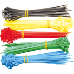 Cable Tie Assortment  coloured  2.4 x 100 mm  200 pcs.