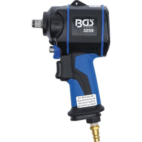 BGS  Technic Air Impact Wrench  12.5 mm (1/2")  949 Nm