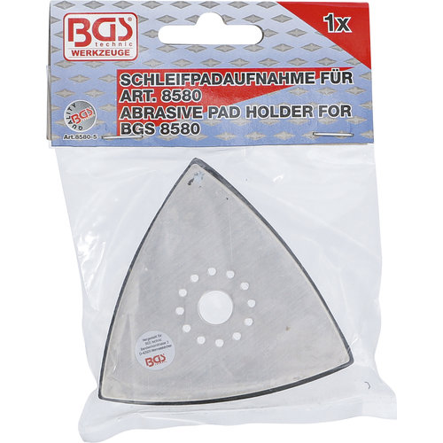 BGS  Technic Abrasive Pad Holder for BGS 8580