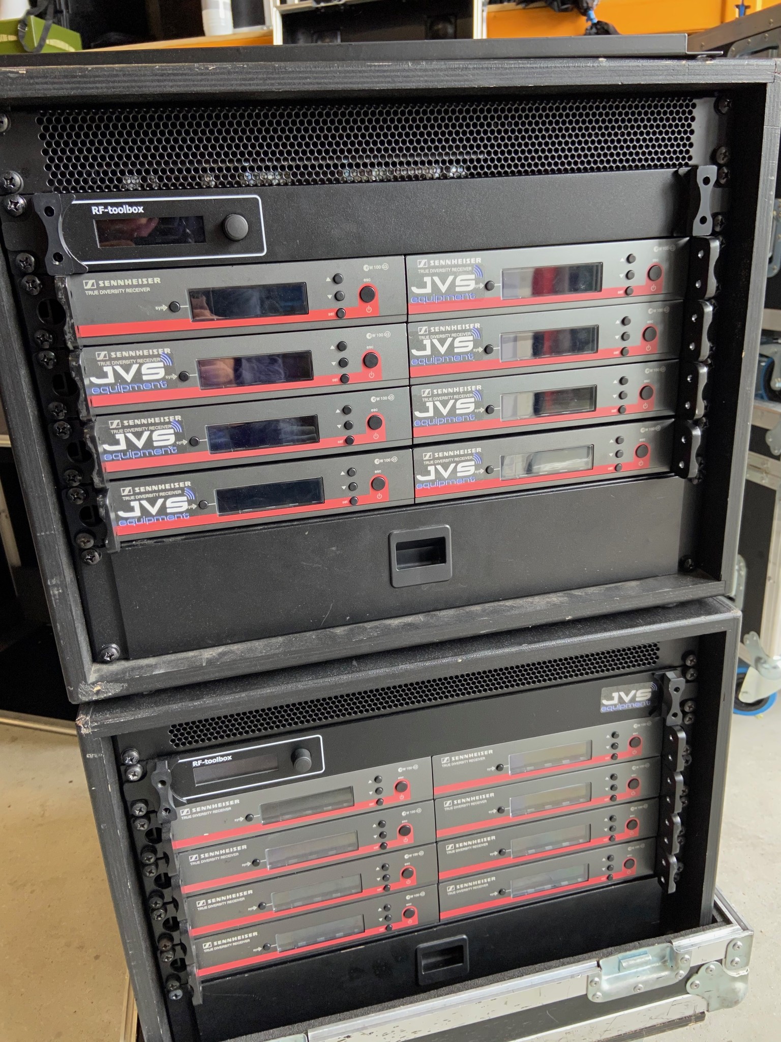 Ontvanger-racks van JVS Equipment