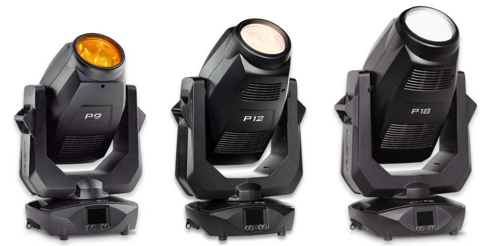 De drie JB-Light armaturen in de verhuur bij Peitsman