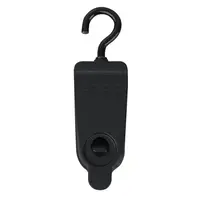 Showgear Showgear | 89106 | GripponBase Curtain hook | Kleur: Zwart