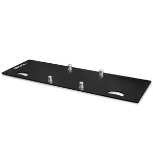 GUIL GUIL | TQN290-AF | 990 x 330 x 8 mm black-painted steel base plate for square truss tqn290 |  coupling system included