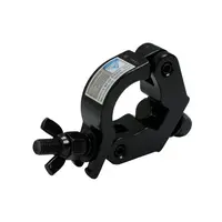 CJS Europe CJS | Halfcoupler  | Diameter: 50mm | WLL 500kg | Lock M12 vleugelmoer | Slimline | Verkrijgbaar in Zwart of Zilver